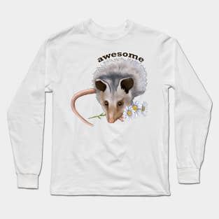 Awesome Possum Long Sleeve T-Shirt